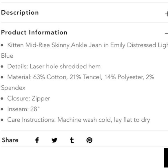 Sam Edelman Mid Rise Skinny Ankle Jeans Frayed Embroidered Ankle Denim Stretch - Picture 4 of 12